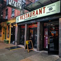 Outside of Superiority Burger at Superiority Burger in New York City