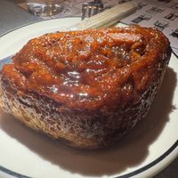 Cinnamon roll   at Superiority Burger in New York City