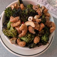 Burnt Broccoli at Superiority Burger in New York City