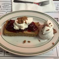 luxurious griddle cake at Superiority Burger in New York City