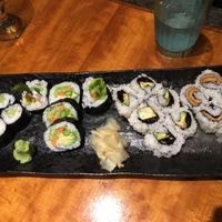Veggie sushi at Yosaku in Portland