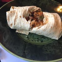 Burrito at 21 Oak in Manchester