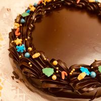 Mattonella al cioccolato natalizia at Pasticceria Gualtieri in Florence