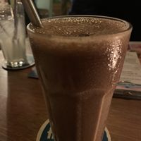 Espresso Banana smoothie (very good!)  at Haven in Siem Reap
