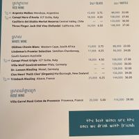 Menu 7 of 7 - Ruined grapes  at Haven in Siem Reap