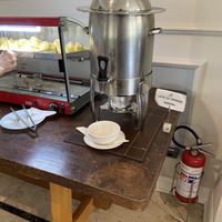 Stolen Milk from Dead Baby Bovines and their Abused Tortured and Murdered Mothers  at Hotel Serra da Estrela - Restaurante Alquimia in Campos Do Jordao