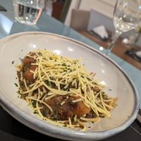Not big enough portion, bland flavor gnocchi at Hotel Serra da Estrela - Restaurante Alquimia in Campos Do Jordao