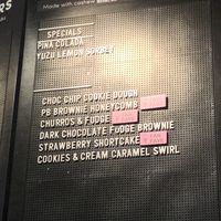 Menu   at Van Leeuwen Ice Cream - Manhattan Ave in Brooklyn