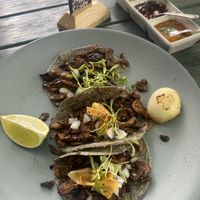 Tacos al pastor at FOREVER in Mexico City