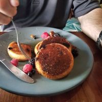 Pancakes at FOREVER in Mexico City