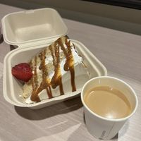 Tres leches cake  at FOREVER in Mexico City