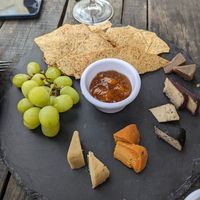 cheese board at FOREVER in Mexico City