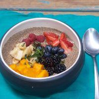 Delicioso pudimos de chia  at FOREVER in Mexico City