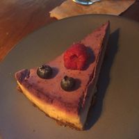 Cheesecake de Moras at FOREVER in Mexico City