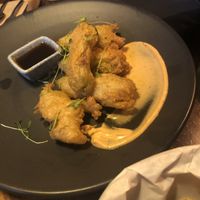 Vegetable tempura at FOREVER in Mexico City