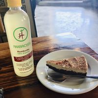 cheesecake y kombucha  at FOREVER in Mexico City