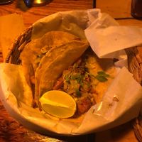 Tacos al pastor de hongos at FOREVER in Mexico City