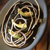 Breakfast mole  at FOREVER in Mexico City