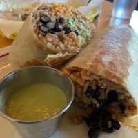 Loaded Burrito at Mexican Kitchen in New Paltz