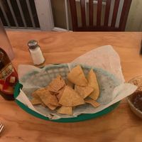 Yummy chips  at Mexican Kitchen in New Paltz