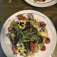 Salad at Organika in Cusco