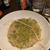 pistacchio risotto at Il Carrettino in Grosseto