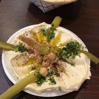 Hummus at Falafel House in Towson