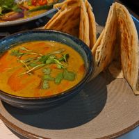 Roti and raisukatsu at Wagamama in Canterbury