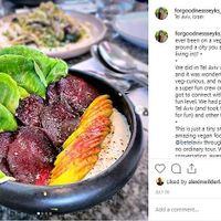 Fun food on the tour at TLVEG Tours in Tel Aviv
