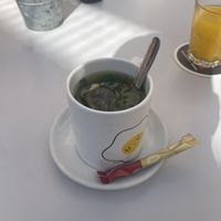 Mint tea   at Recyclo Bike Cafe in Malaga