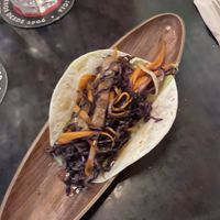 Taco  at Recyclo Bike Cafe in Malaga