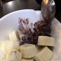 Most uninteresting aćai bowl ever  at Recyclo Bike Cafe in Malaga