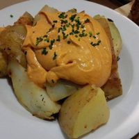 Bravas potatoes at Vegetalia - Born in Barcelona