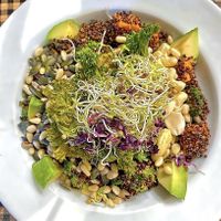 Salad at Vegetalia - Born in Barcelona