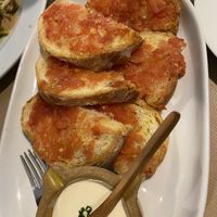 Pan con tomate with tofunesa at Vegetalia - Born in Barcelona