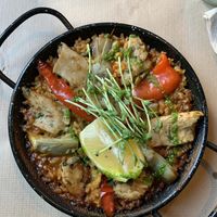 Paella at Vegetalia - Born in Barcelona