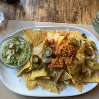 Nachos at Vegetalia - Born in Barcelona