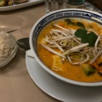 Vegan Thai curry at Vegetalia - Born in Barcelona