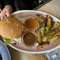Burger   at Vegetalia - Born in Barcelona