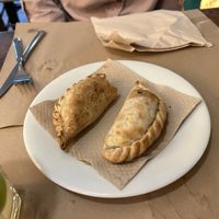 Vegan empanadas  at Vegetalia - Born in Barcelona