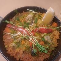 Vegetable paella at Vegetalia - Born in Barcelona