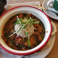 Chilli sin carne at Vegetalia - Born in Barcelona