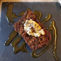 Carrot cake at Vegetalia - Born in Barcelona
