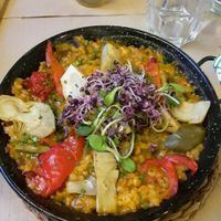 vegan Paella at Vegetalia - Born in Barcelona