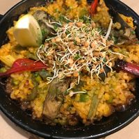 Paella at Vegetalia - Born in Barcelona