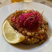 Paella 🥘   at Vegetalia - Born in Barcelona