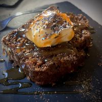 Carrot cake 🤎  at Vegetalia - Born in Barcelona