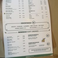 Menu  at Vegetalia - Born in Barcelona