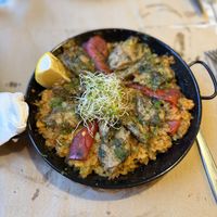 Paella con Heüra   at Vegetalia - Born in Barcelona