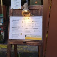 Menu at Vegetalia - Born in Barcelona